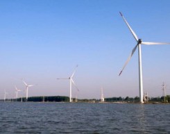 安徽首座湖畔式风力发电场发电量超过1.3亿千瓦时