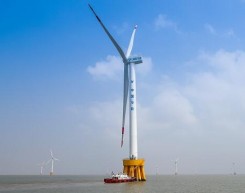 亚洲最大海上风电场建成！首次批量应用5MW海上风机