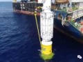 中国自主研发的首台2500米级超深水打桩锤成功完成海试