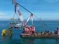 全国首个超大单机容量海上风电项目“最强心脏”成功吊装
