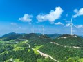 四川重庆麒麟风电项目风机吊装全部完成