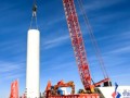 中国电建新疆巴里坤60万千瓦风储项目成功首吊