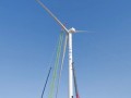 中广核新疆若羌100万千瓦风电项目完成首台风机吊装