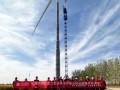 180米！全球首台超高性能混凝土材料混塔机组完成吊装
