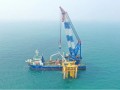 申能海南CZ2海上风电项目主体工程正式开始施工