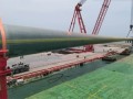 292米！全球叶轮直径最大风电叶片在东方八所港装船出海