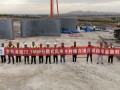 吉林洮南22.1MW分散式风电乡村振兴项目首段吊装完成