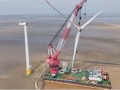 江苏如东蒋家沙一期9#高滩机位大部件更换项目圆满成功