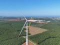 185米！全球最高混塔风电机组吊装成功