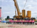 辽水新能辽宁彰武400MW风电场新建工程项目吊装工程顺利开工