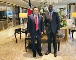 中国能建宋海良与尼日尔总理泽内会谈