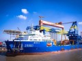 “华夏鲲鹏01”顺利交付，德京海上风电施工再添“重器”