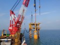 华能临高海上风电场项目单桩基础沉桩施工圆满收官