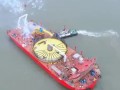 12000吨！国产最大载缆量铺缆船“绿电”号成功下水