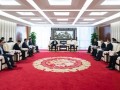 江毅与三一集团董事长向文波举行会谈