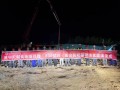 贵州威宁广能风电群项目首台风机基础浇筑成功