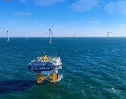 问鼎“深蓝”！我国离岸最远、水深最深海上风电场全容量并网