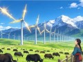 青海陆上风电最大单体项目开工，填补“夜电”缺口，年发绿电超51亿度