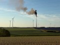 Enercon风机百米机舱起火！德国A7高速旁风场突发火情，只能
