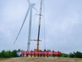 121米高空追风！云南宜良150兆瓦风电扩建项目首台风机完成吊装