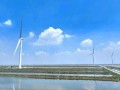 盐碱滩涂崛起“风电试炼场”——东营测试基地12台大机组全容量并网