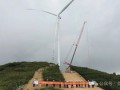 挺进太行余脉!蓝洋能源阳曲风电项目首台风机精准“着陆”