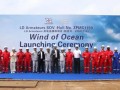 振华90米"Wind of Ocean"吉水，欧洲海风运维用上中国母船